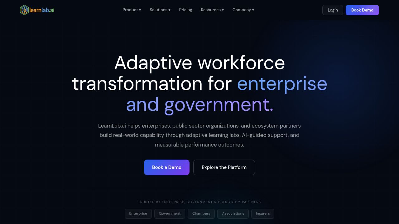 Learnlab LearnLab.ai — Adaptive Workforce Enablement Platform